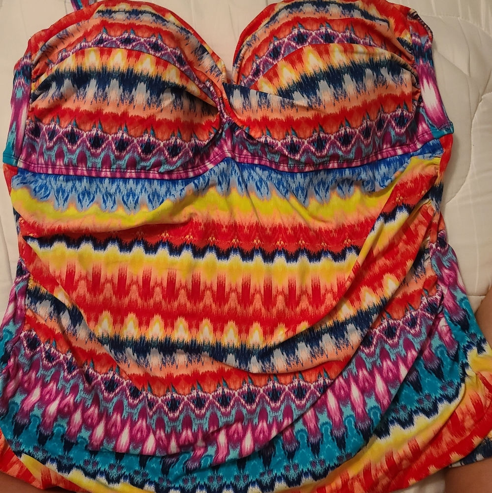 Plus size tankini